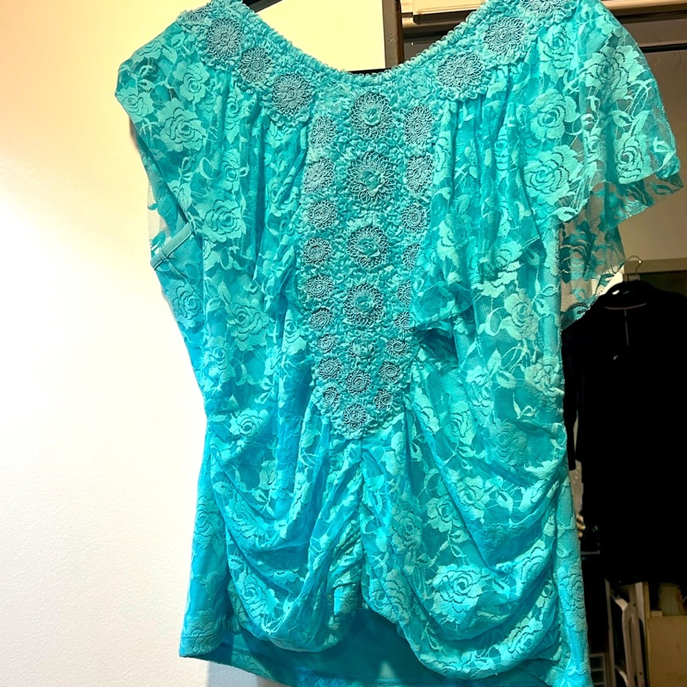 Beautiful blue top